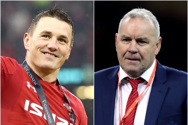 <p>Jonathan Davies. left, will captain Wales this summer</p>