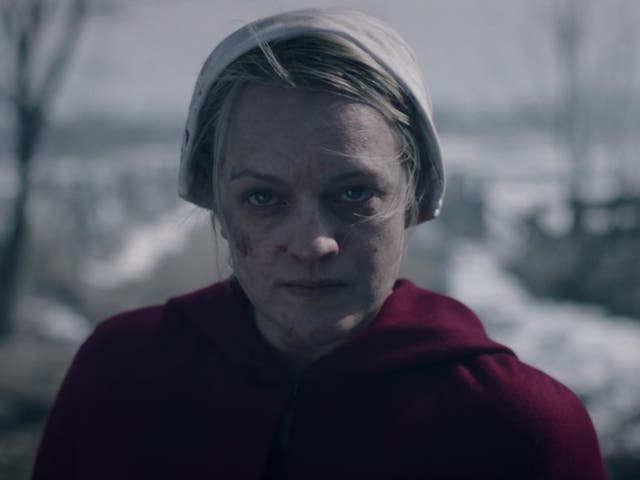 <p>Elisabeth Moss in ‘Pigs’, the first episode of season four of ‘The Handmaid’s Tale'</p>