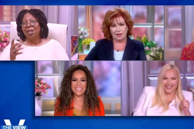 <p>Co-hosts of ‘The View’ discussed Donald Trump’s trousers in a segment on Monday’s episode</p>