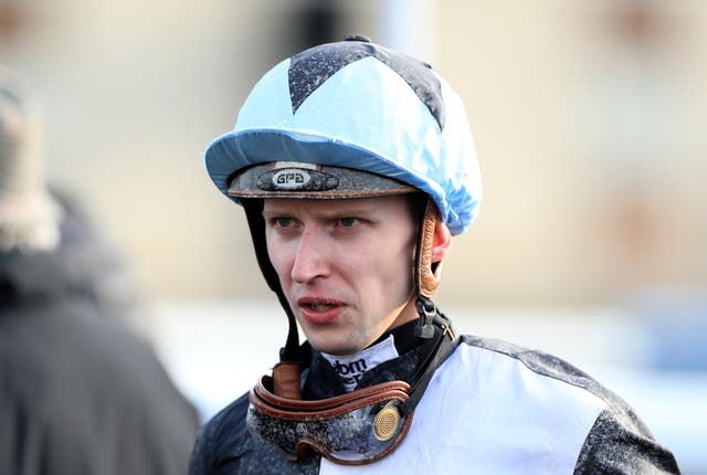 Alistair Rawlinson was one of two jockeys taken to hospital after falls at Windsor