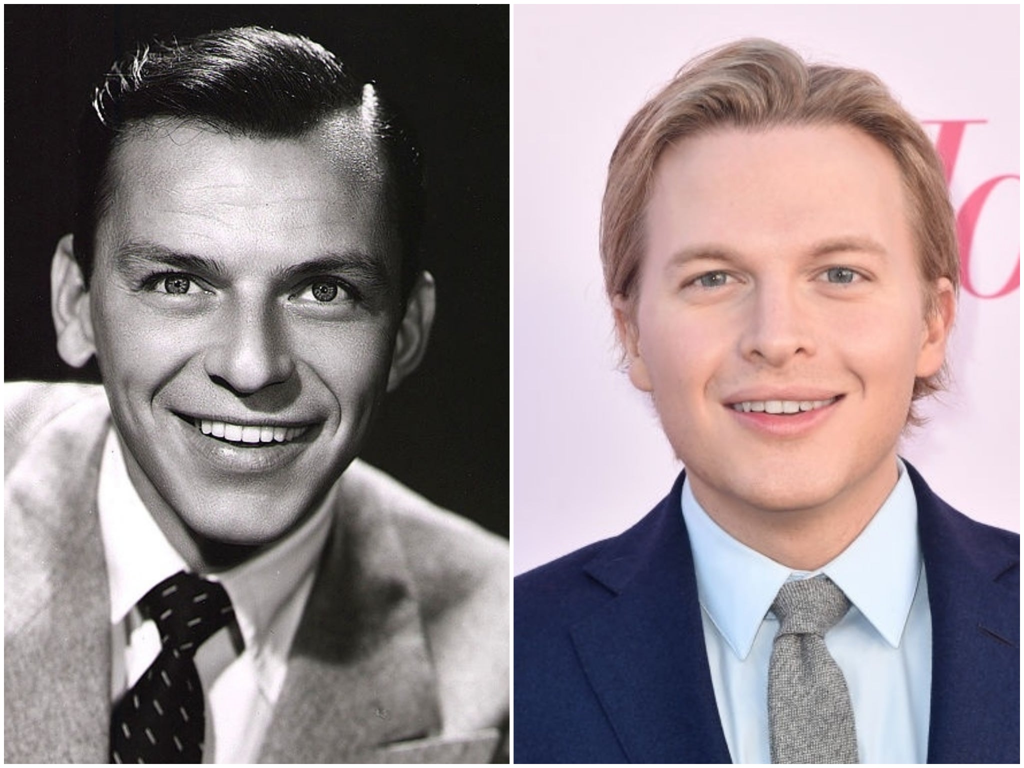 Frank Sinatra and Ronan Farrow