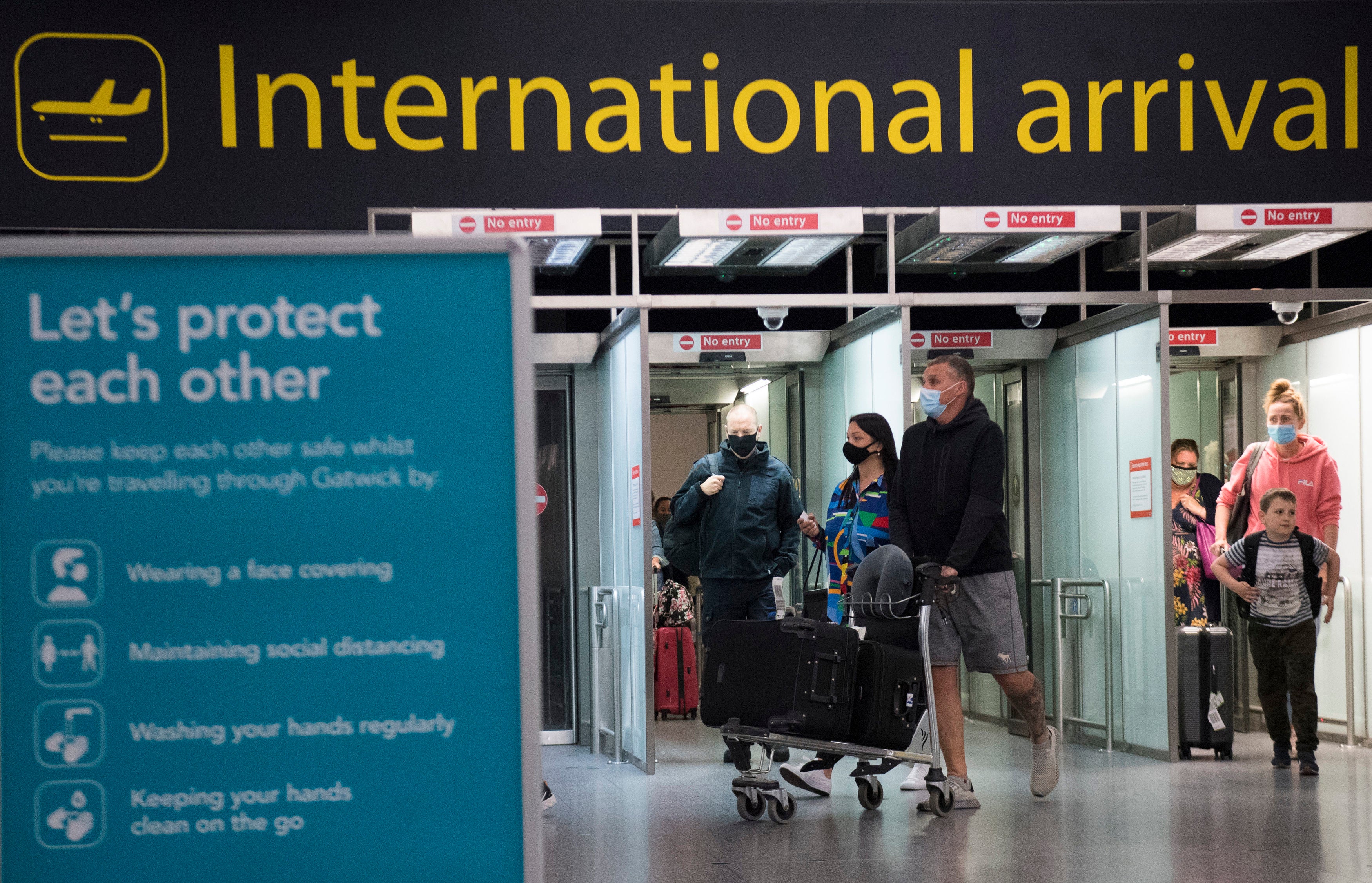 International travel reopening could be further delayed