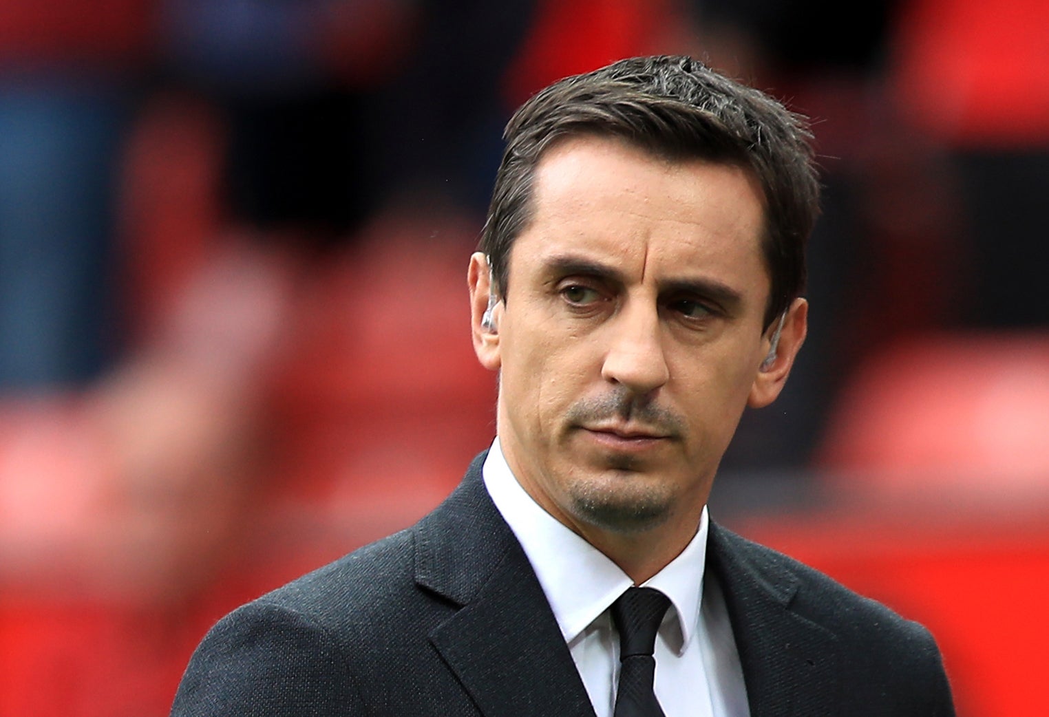 Gary Neville was not impressed