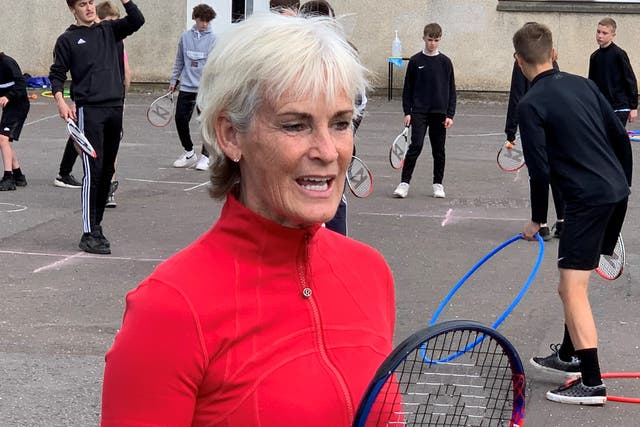 Judy Murray taking tennis to Scottish schools