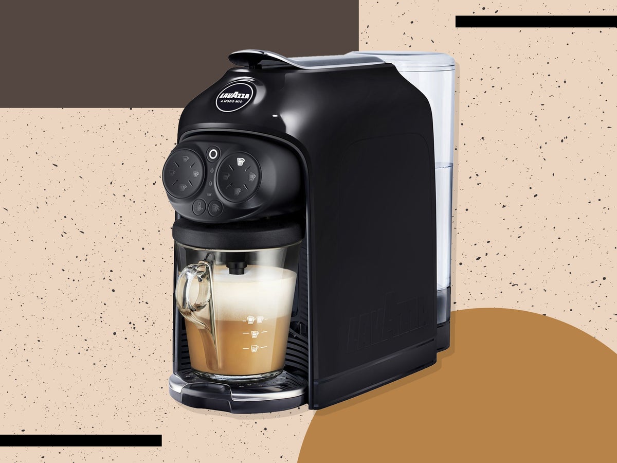 Desea Black Lavazza Eco Caps Coffee Making Machine