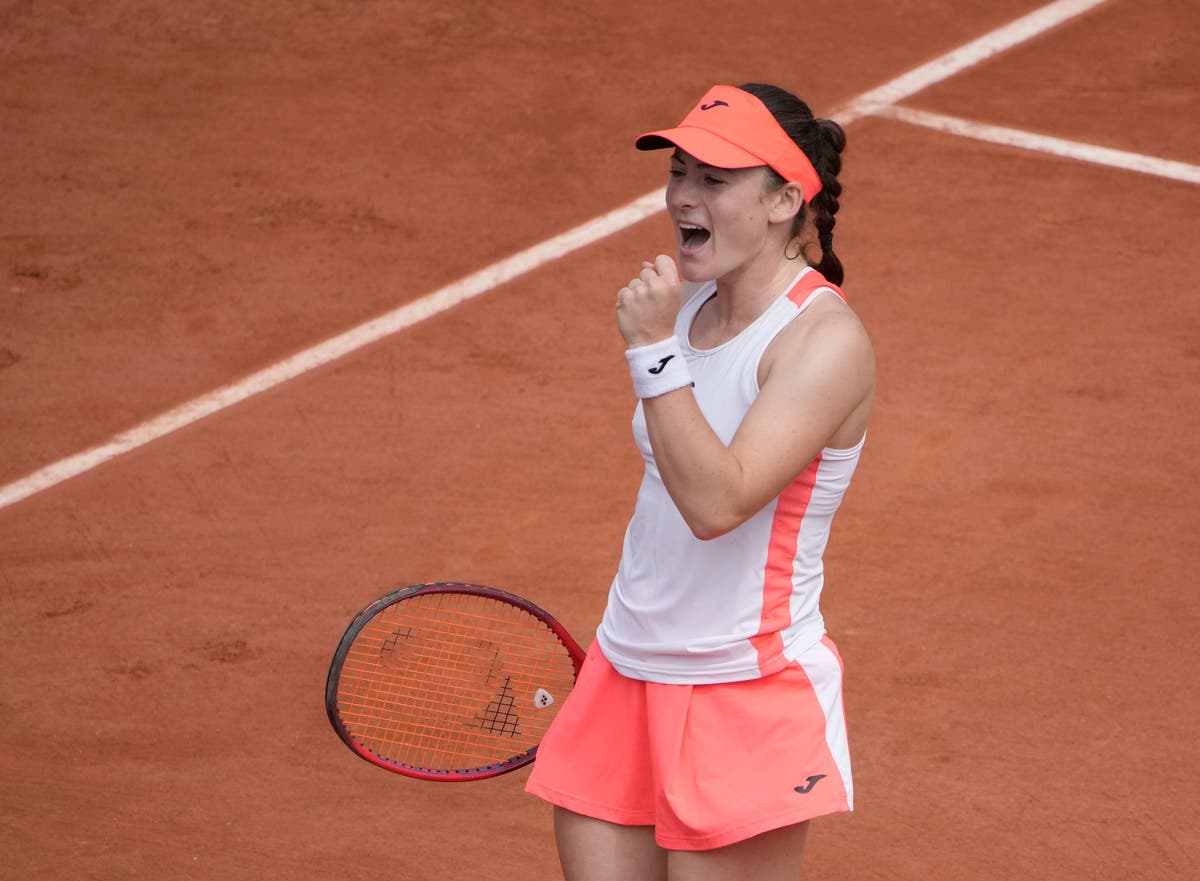 Slovenia&rsquo;s Tamara Zidansek overcomes Paula Badosa to reach French Open last four