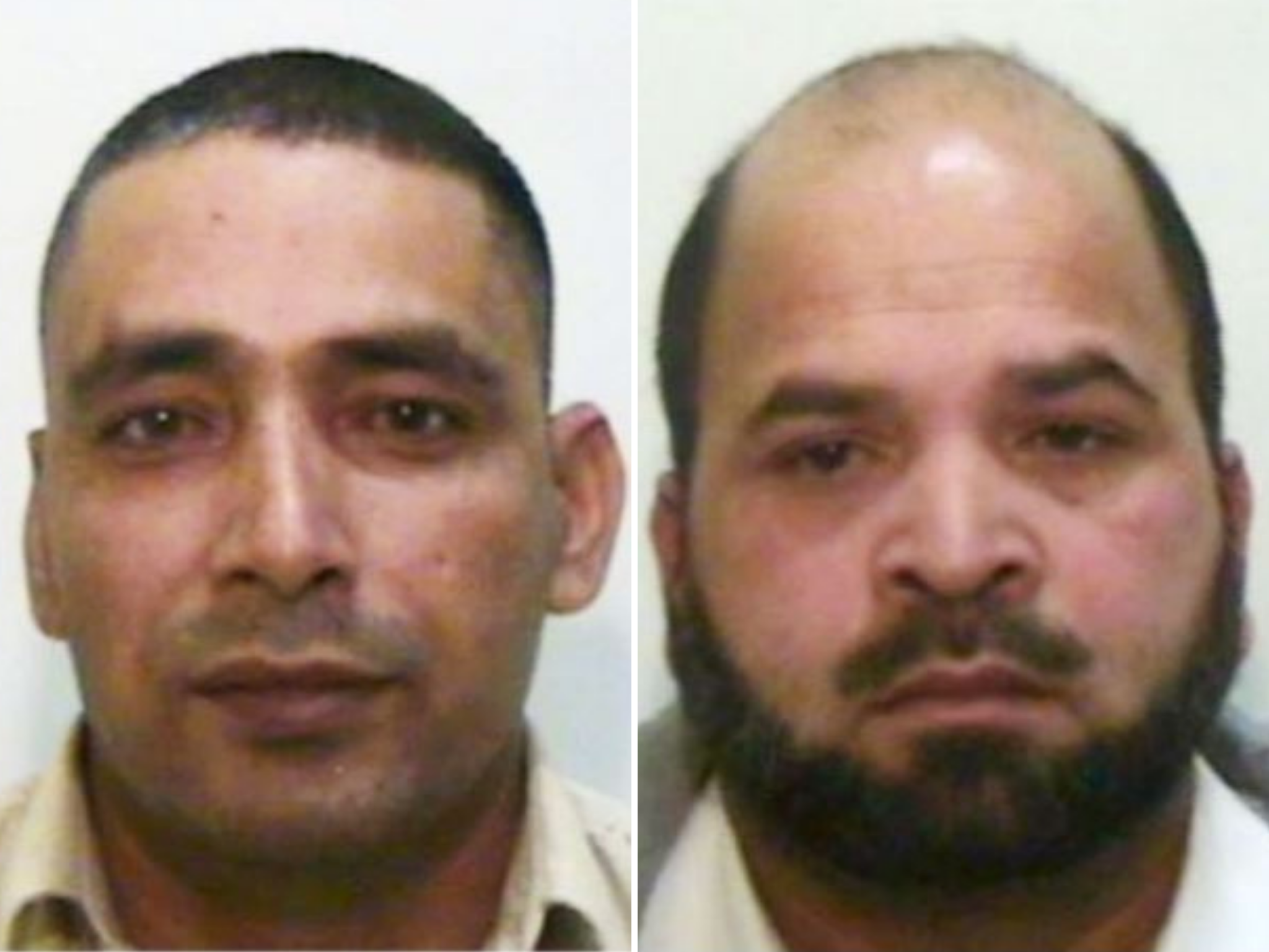 Adil Khan (left), 51 and Qari Abdul Rauf (right), 52, members of a Rochdale grooming gang, are fighting deportation from the UK to Pakistan