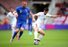 Luke Shaw inspired to fight way back into England squad after being written off