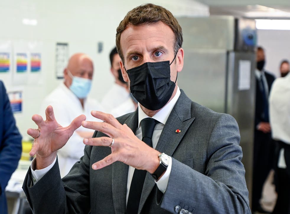 FRANCIA-MACRON ABOFETEADO