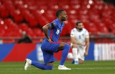 England fans not grasping reasons behind taking the knee a ‘disappointment’, Raheem Sterling admits