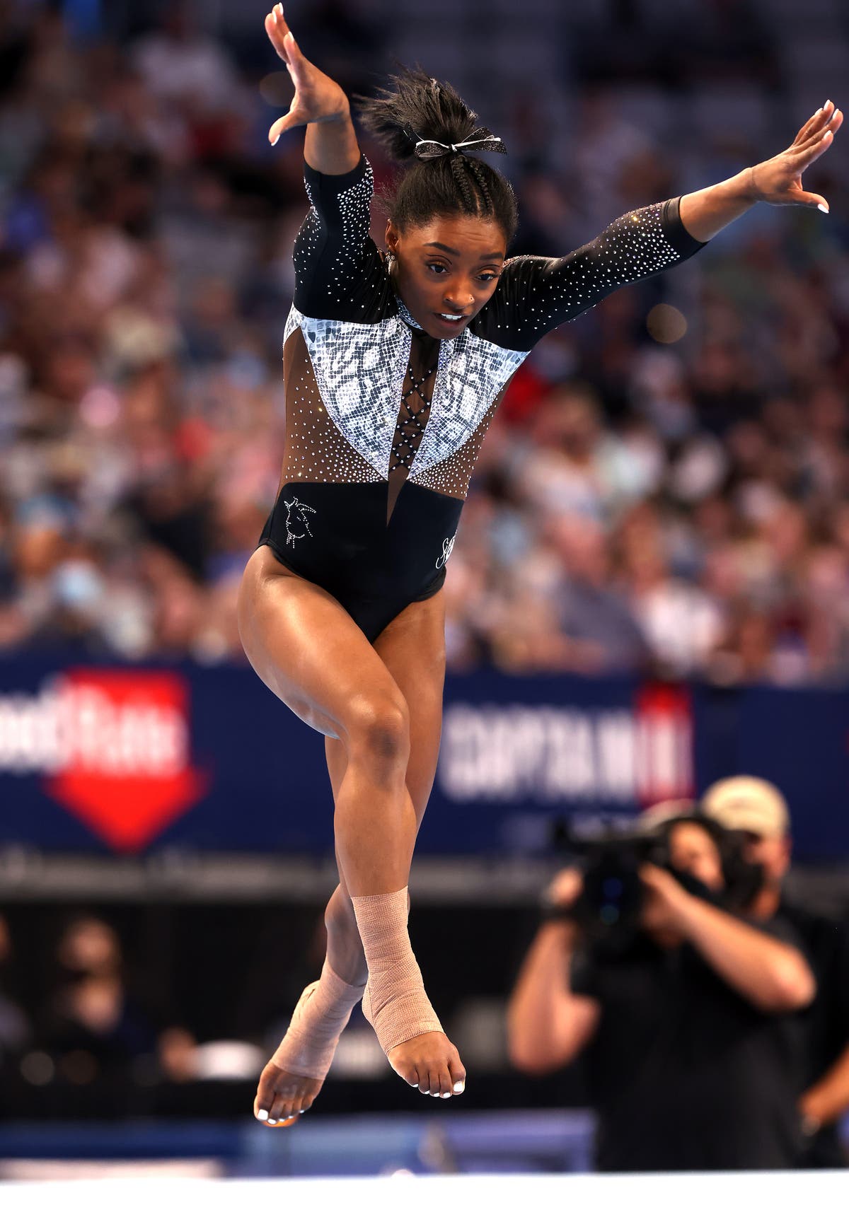 Simone Biles&rsquo; leotards have a secret detail