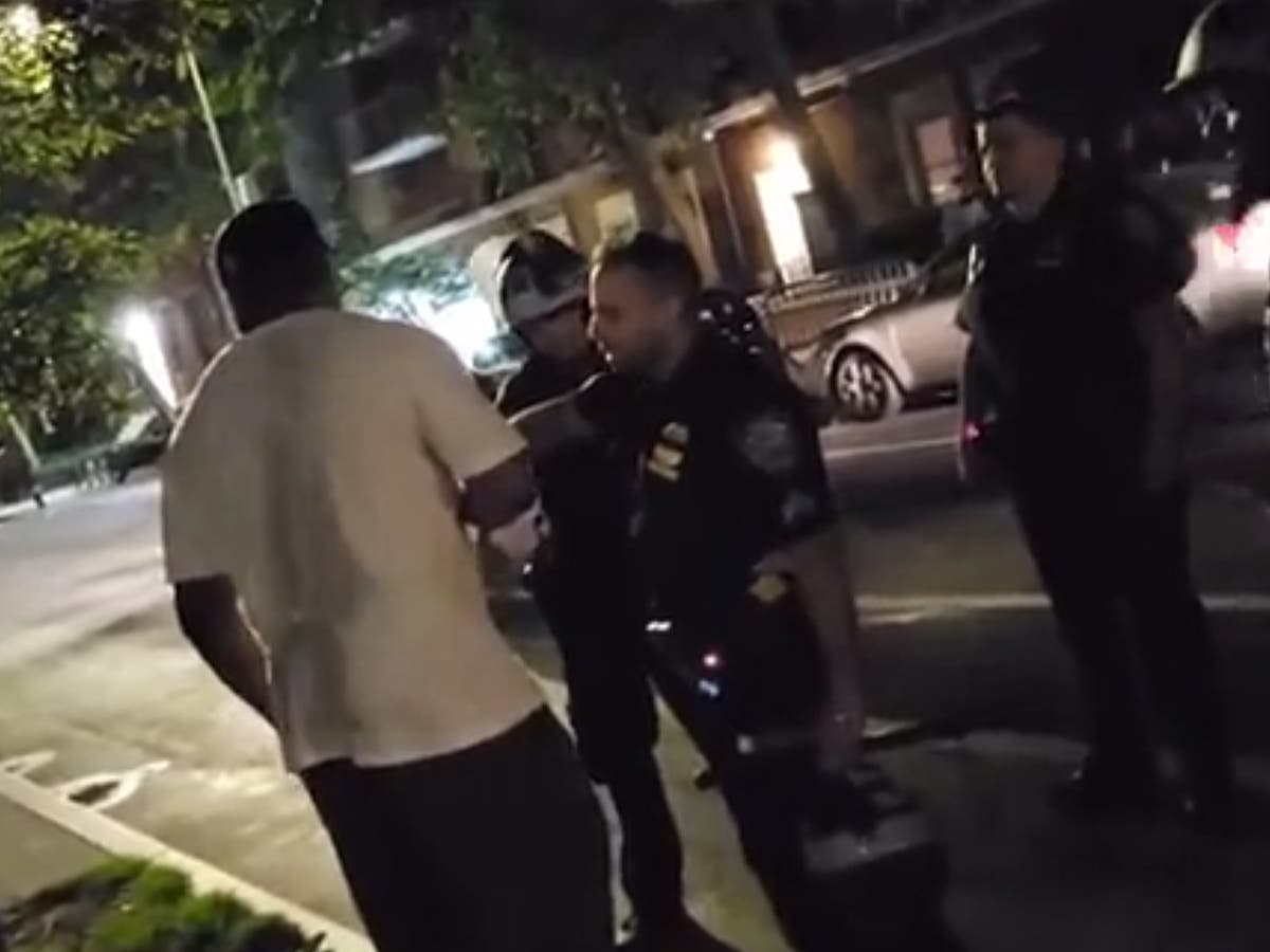Man caught on camera hurling racist slurs at Asian NYPD officer
