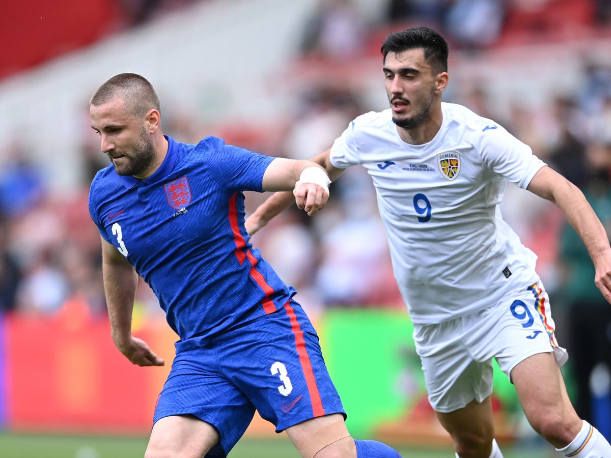images Luke Shaw England 2021 luke shaw shakes off injury fears and