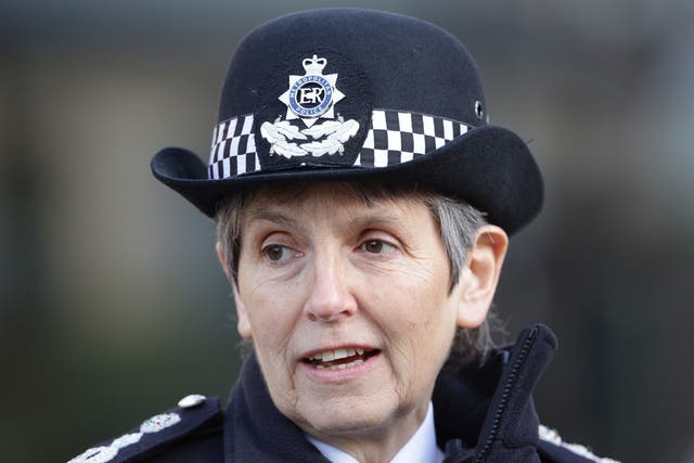 <p>Cressida Dick, the Metropolitan police commissioner, said that “recent events” had heightened “people’s concerns, women’s concerns about violence”</p>