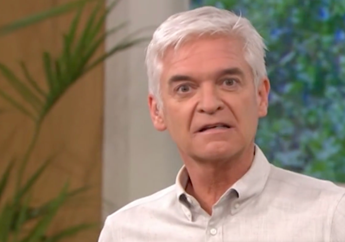 phillip schofield upset that competition winner on this morning doesn t care about getting 1 000 the independent