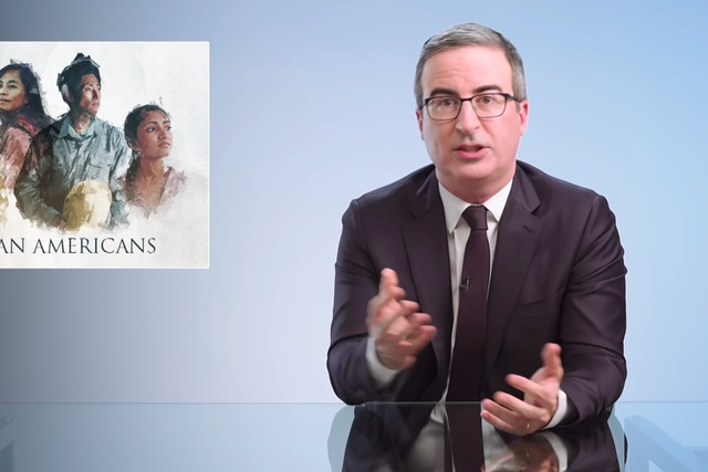 <p>John Oliver breaks down history of Asian Americans and problems with 'model minority'</p>