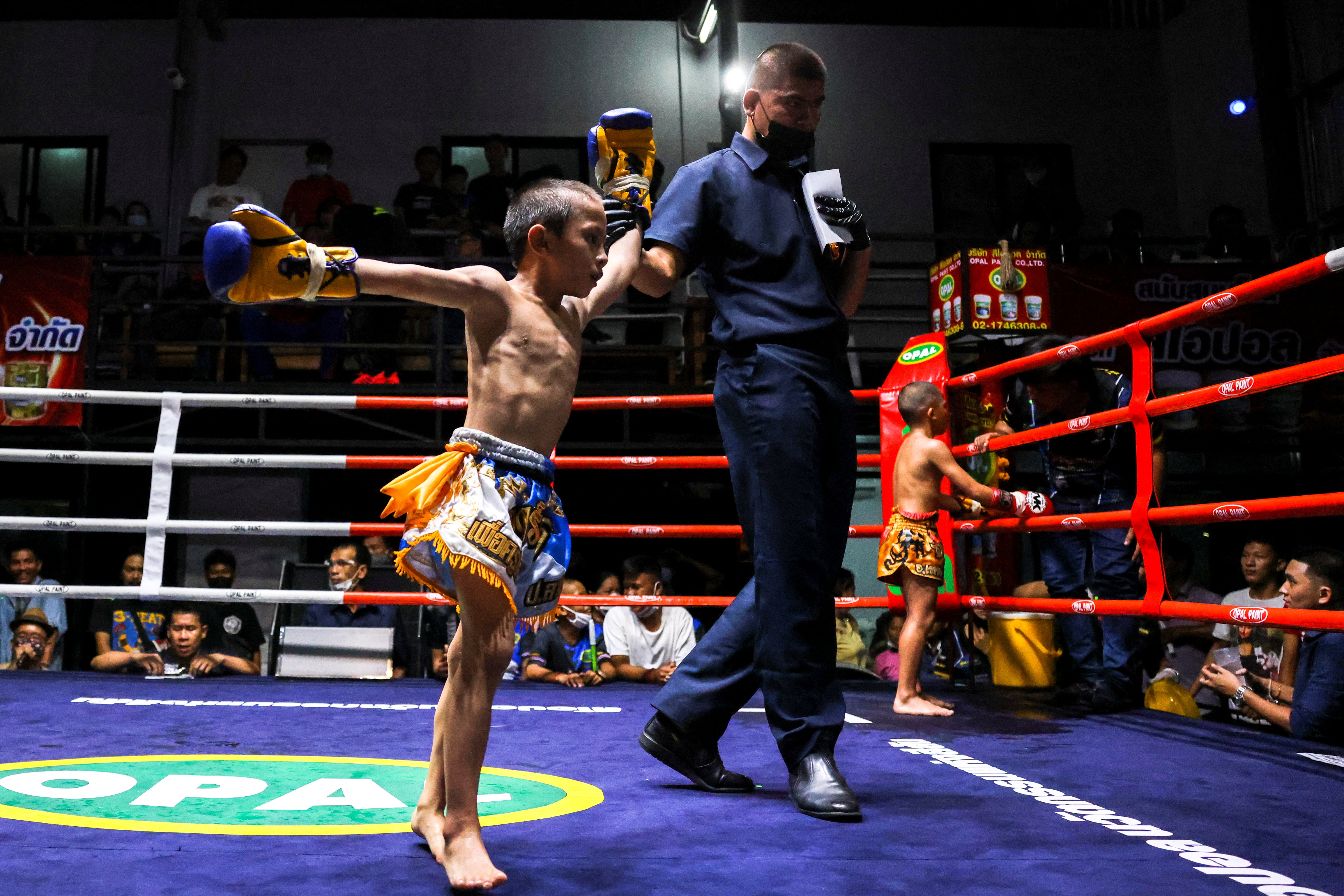 Punching out of poverty Despite risks, nine-year-old Thai fighter eager to return to ring The Independent pic
