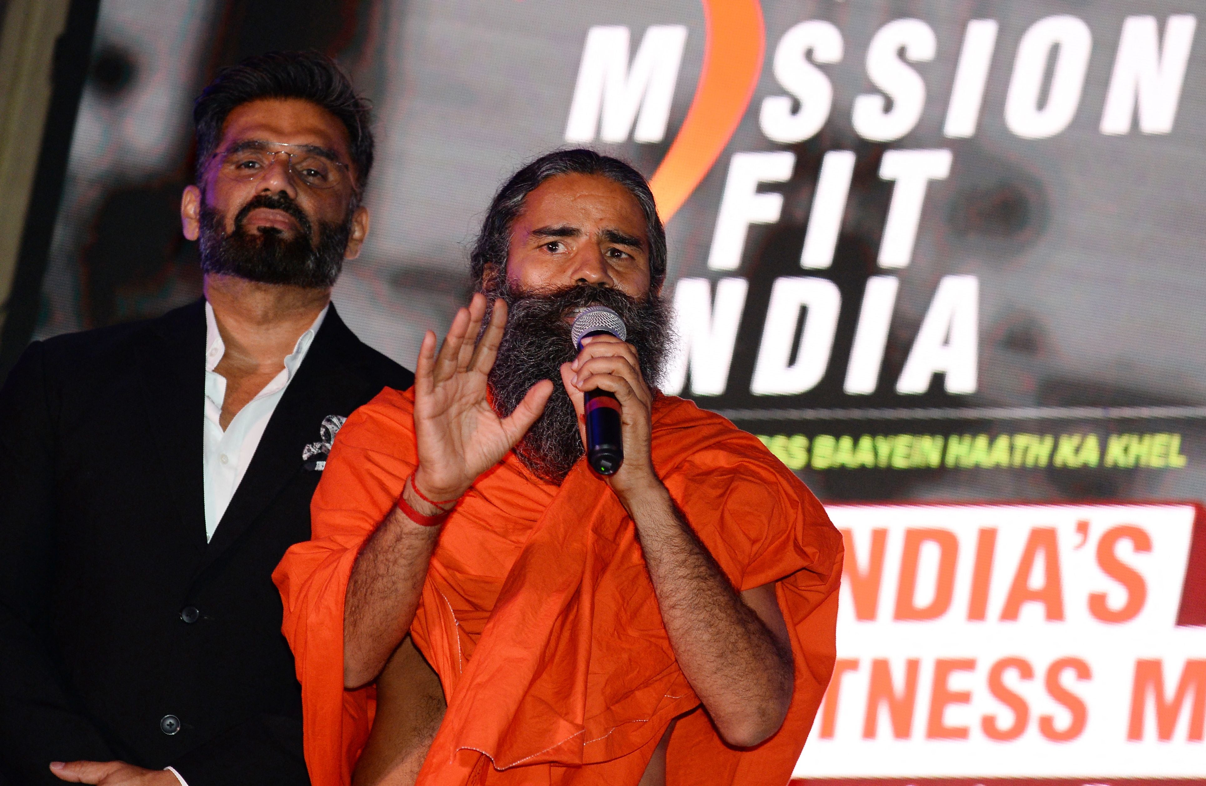 File image: Baba Ramdev, India’s most popular yoga guru, has angered doctors by claiming conventional medicine killed thousands of coronavirus patients