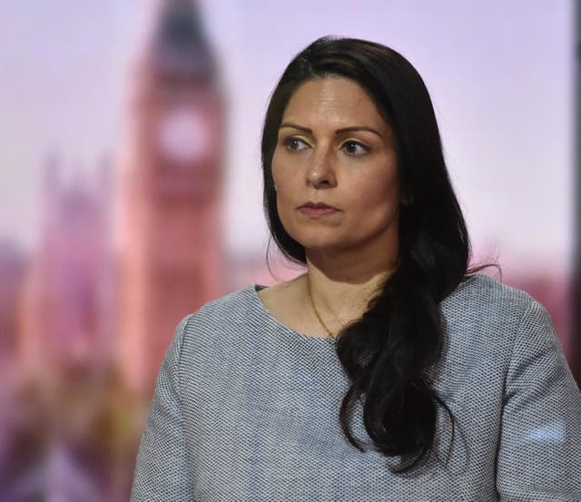 <p>A racist video targeting Home Secretary Priti Patel was allegedly posted to social media in January this year</p>