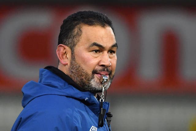 Bristol director of rugby Pat Lam clashed with Leicester head coach Steve Borthwick