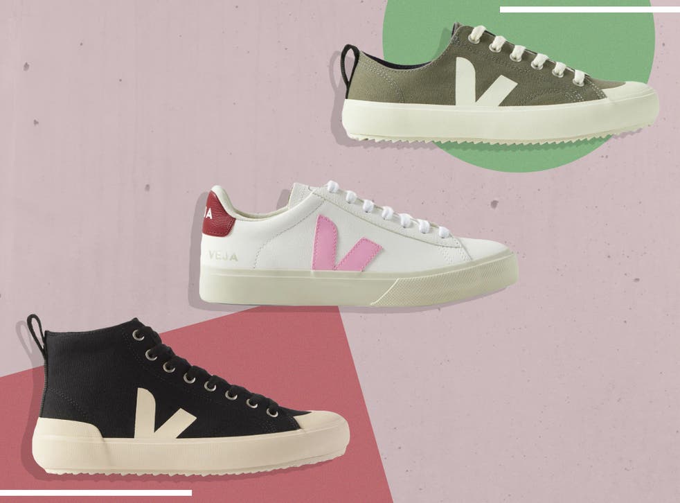 Veja trainers are currently on sale at Net-A-Porter | The Independent