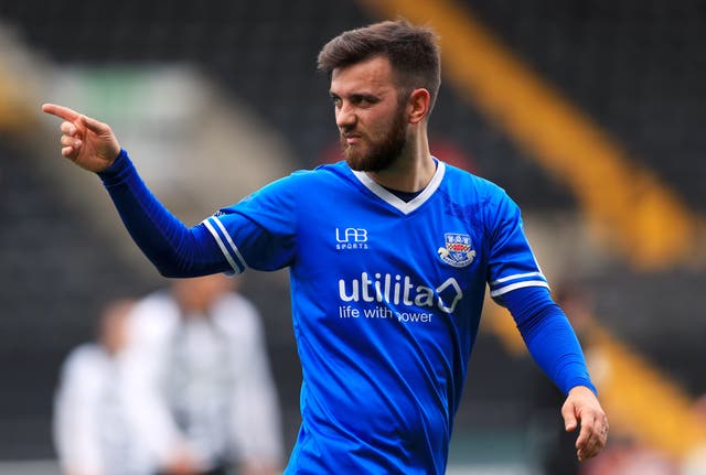 Jack Payne in action for Eastleigh