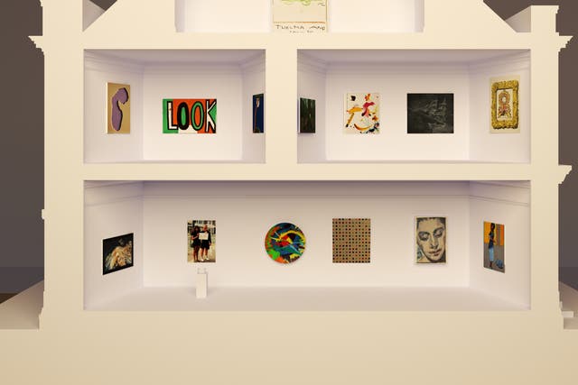 <p>Over 30 leading artists have made miniature artworks during lockdown for Pallant House’s ‘Masterpieces in Miniature: The 2021 Model Art Gallery’</p>