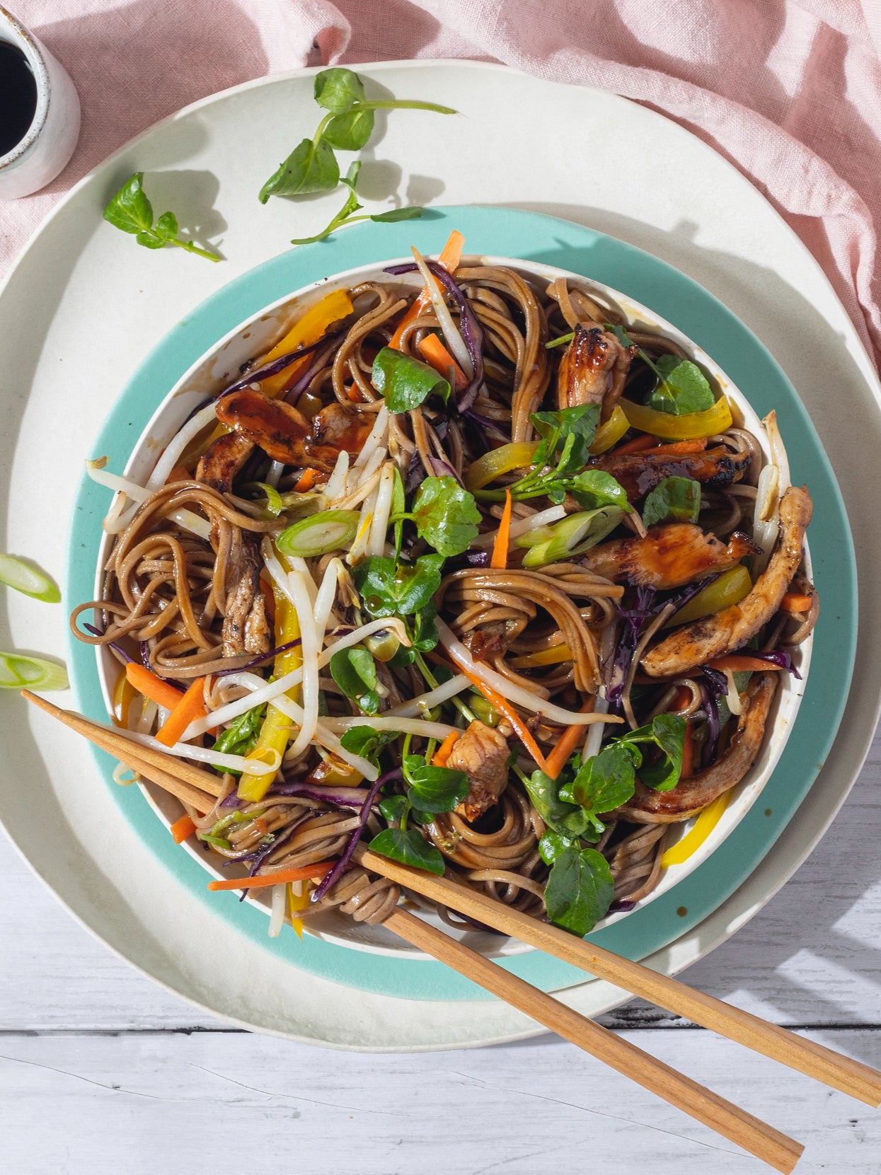 These colourful noodles don’t only look great, they taste great too