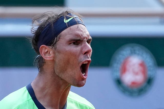 <p>Rafael Nadal is through to the last four</p>