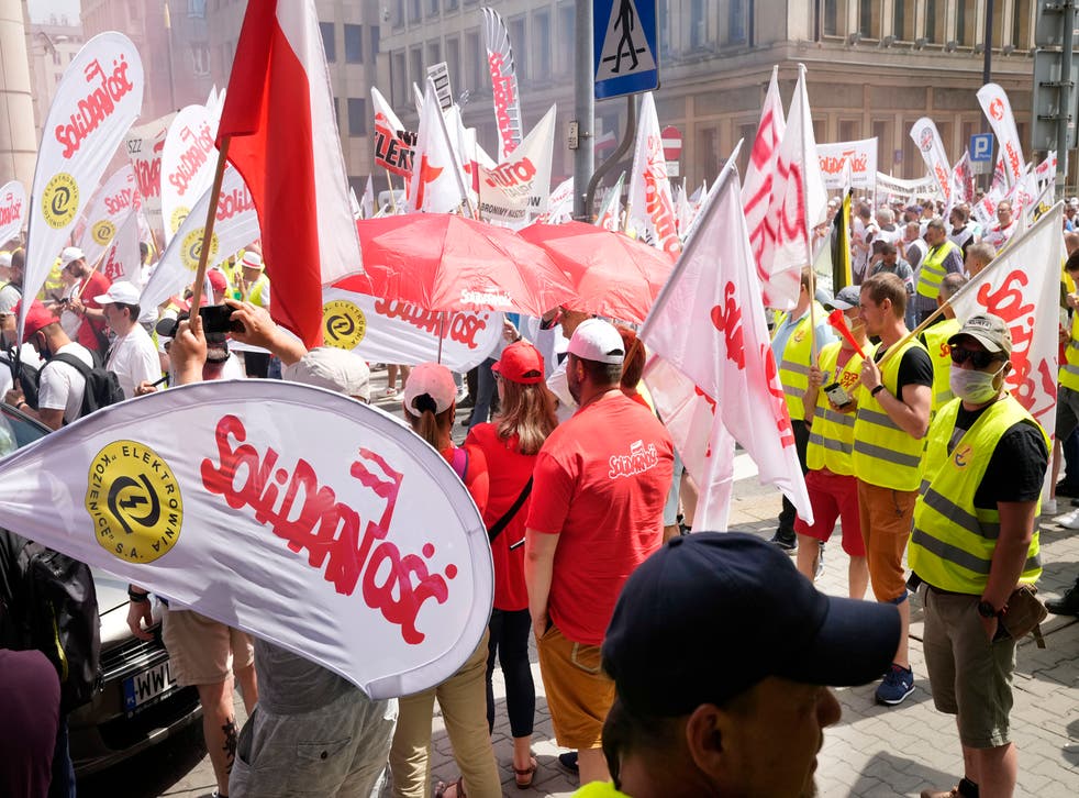 POLONIA-PROTESTAS