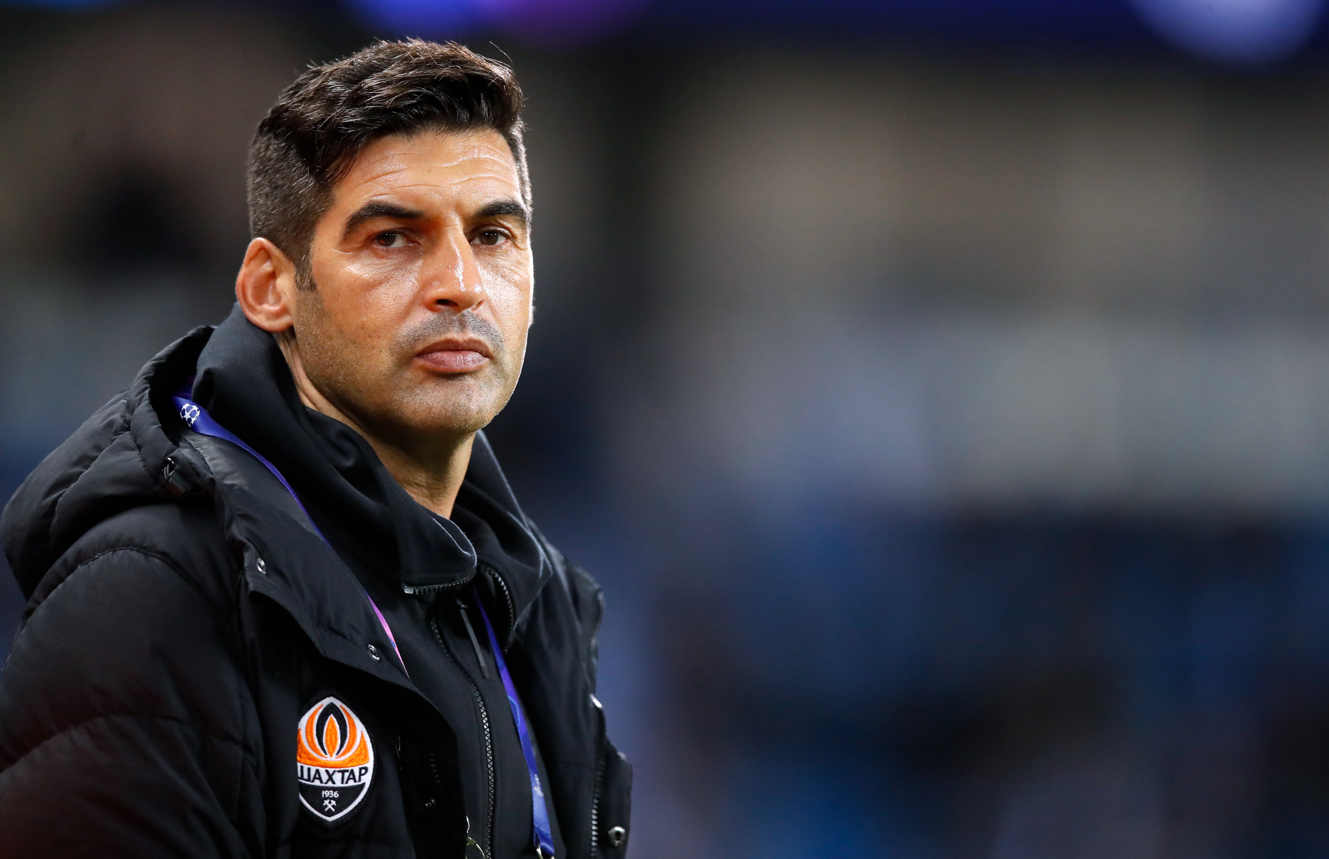 <p>Paulo Fonseca on the touchline</p>