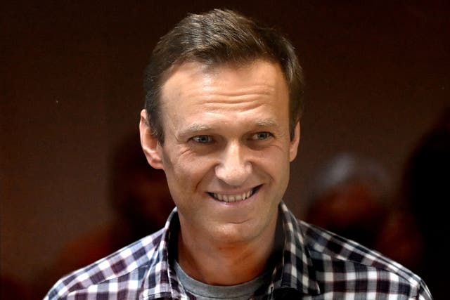 <p>El líder de la oposición rusa Alexei Navalny</p>