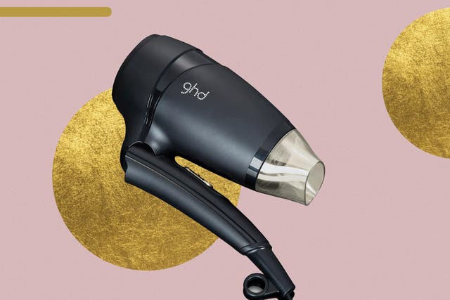 <p>Ghd promises that it packs 70 per cent of the power of the brand’s full-size dryer</p>