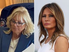 Jill Biden just sent a strong message to Melania Trump with her jacket — and maybe to Kamala too