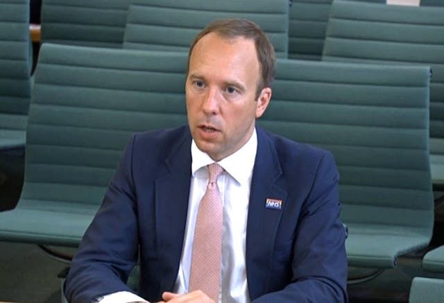 <p>Matt Hancock, the health secretary, said he was a ‘team player’ (unlike some other people he didn’t mention)</p>