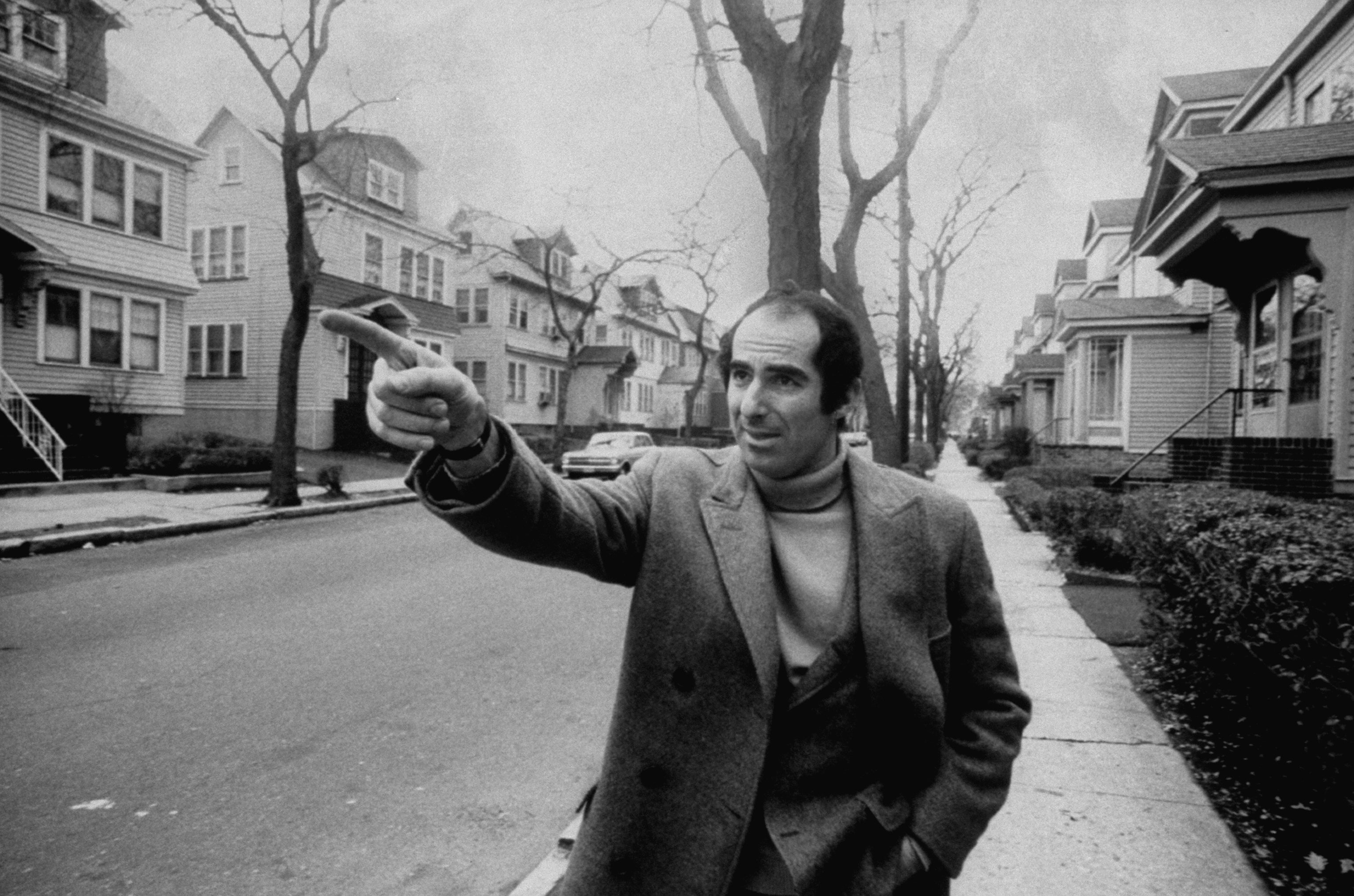 Philip Roth revisits the areas where he grew up, in Newark, New Jersey