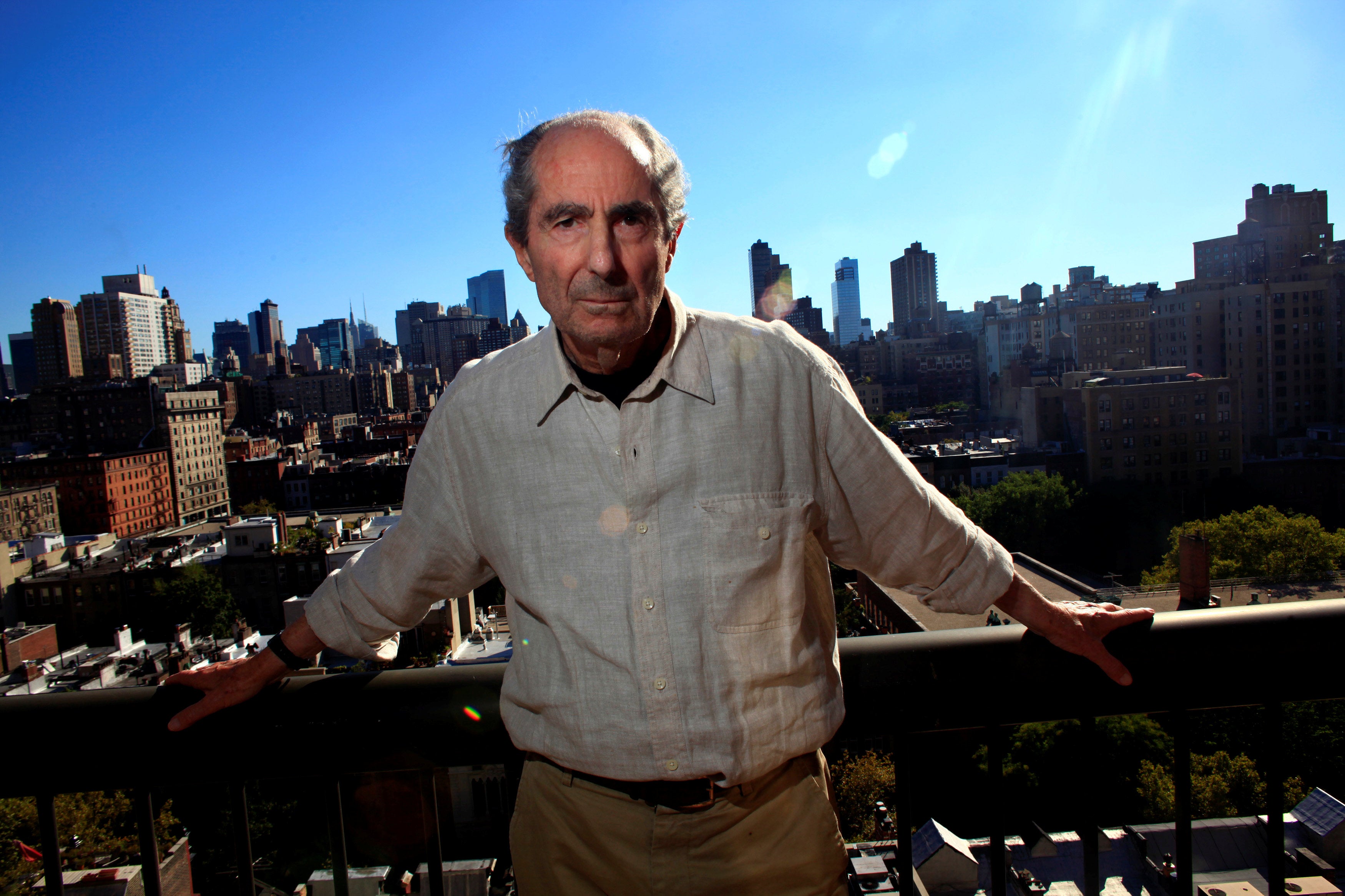 Philip Roth in New York City, 2010