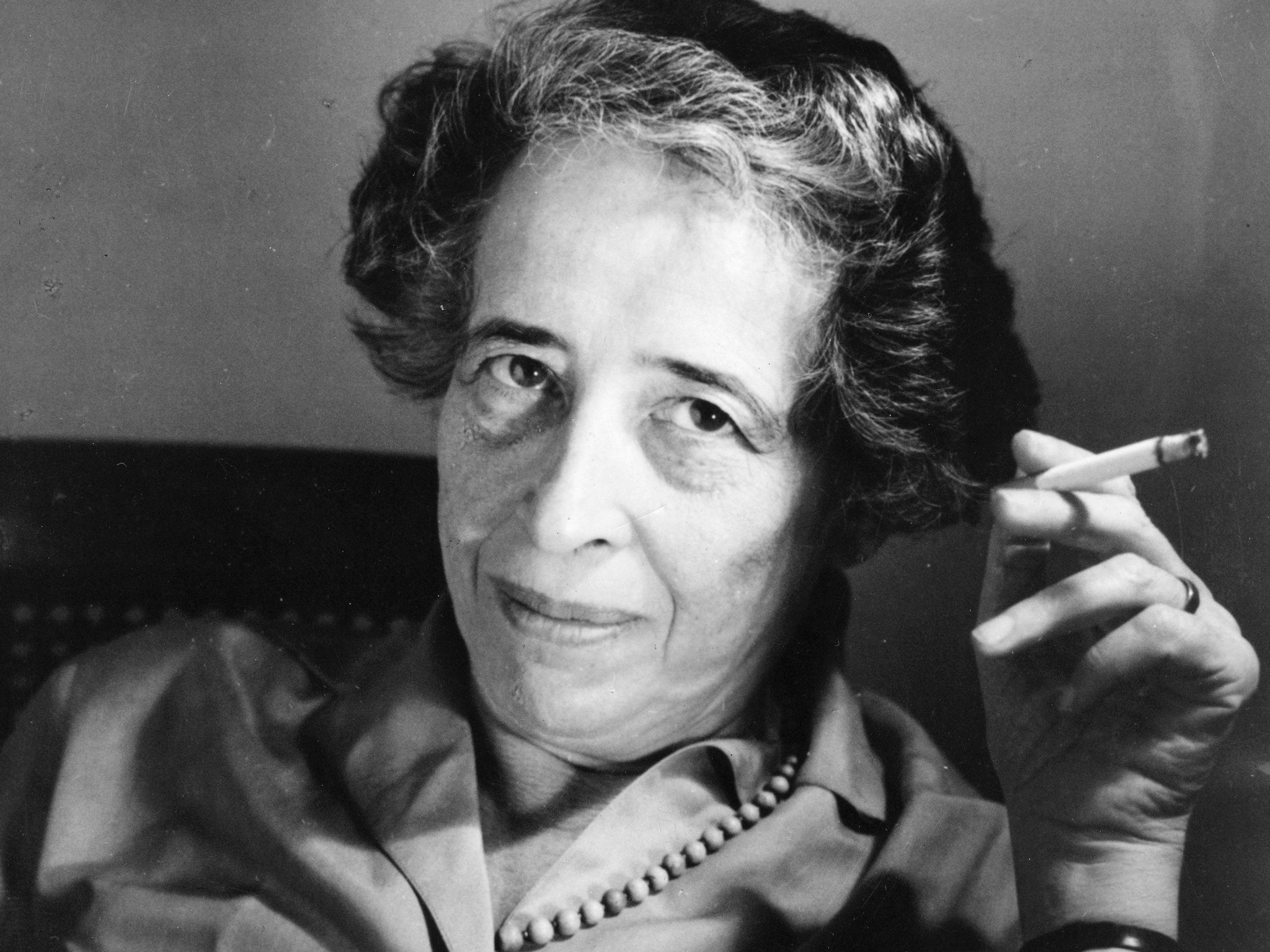 Hannah Arendt (1906-1975), German-American political scientist, c1963