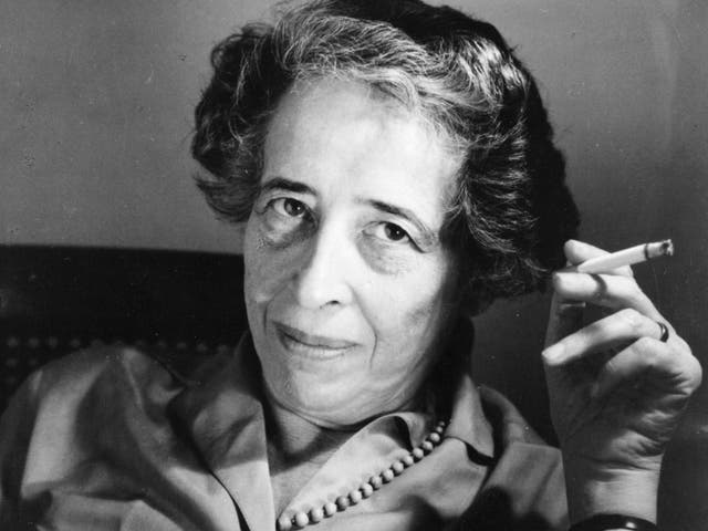 <p>Hannah Arendt (1906-1975), German-American political scientist, c1963</p>