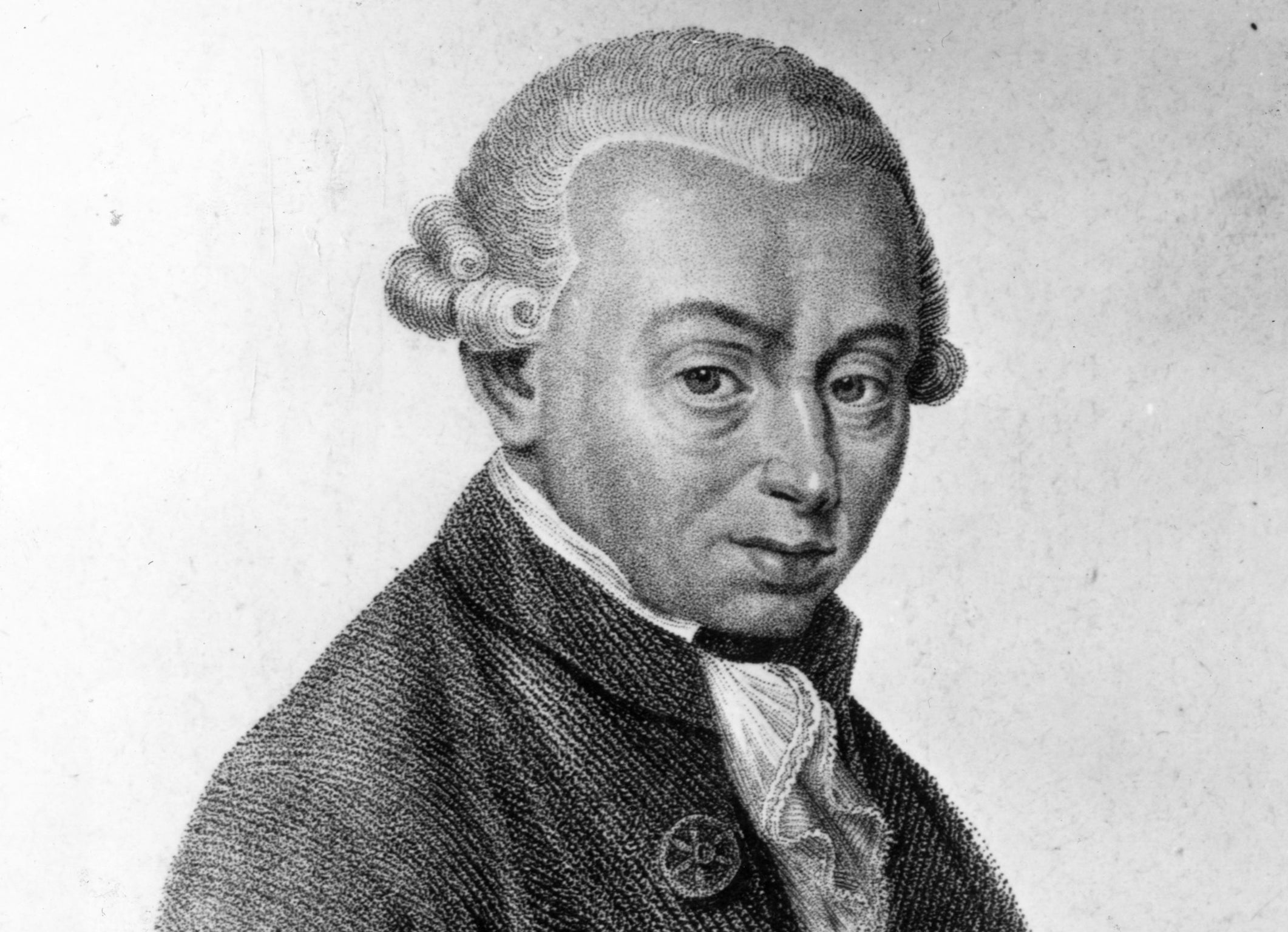 Circa 1760: German philosopher Immanuel Kant (1724-1804)