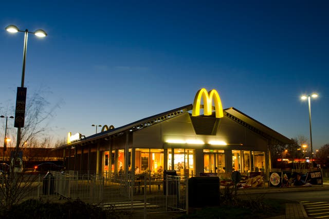 <p>A drive-through McDonald’s in Weston-super-Mare</p>