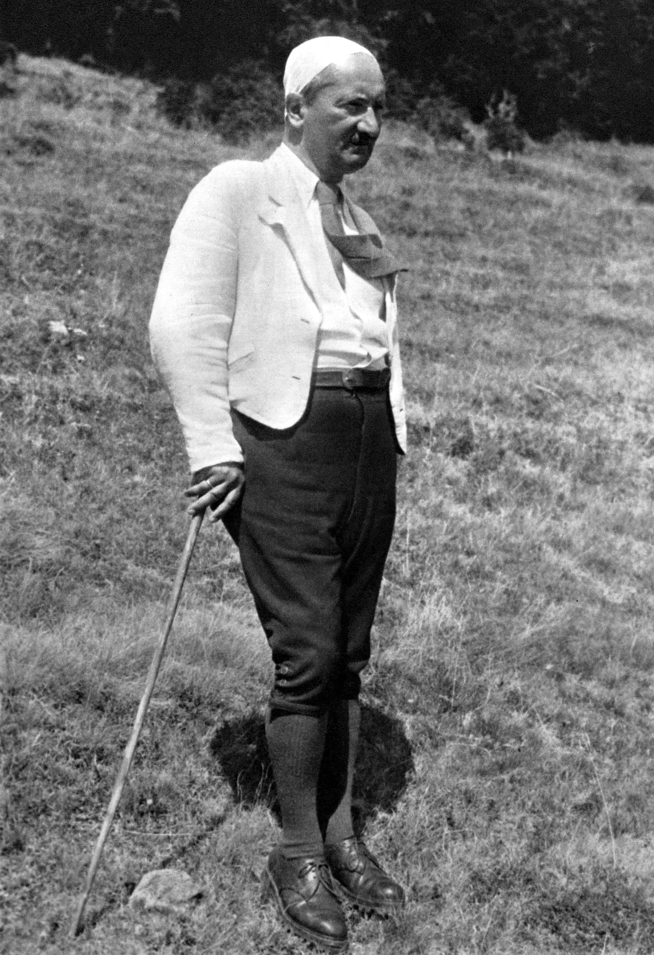 German philosopher Martin Heidegger (1889-1976)