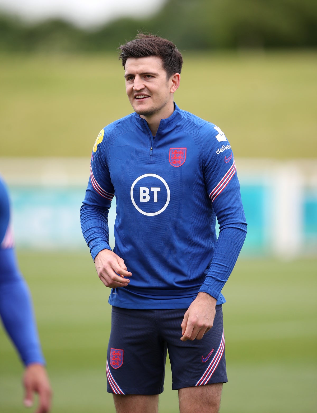 Harry Maguire back in training with England as he steps up recovery from injury