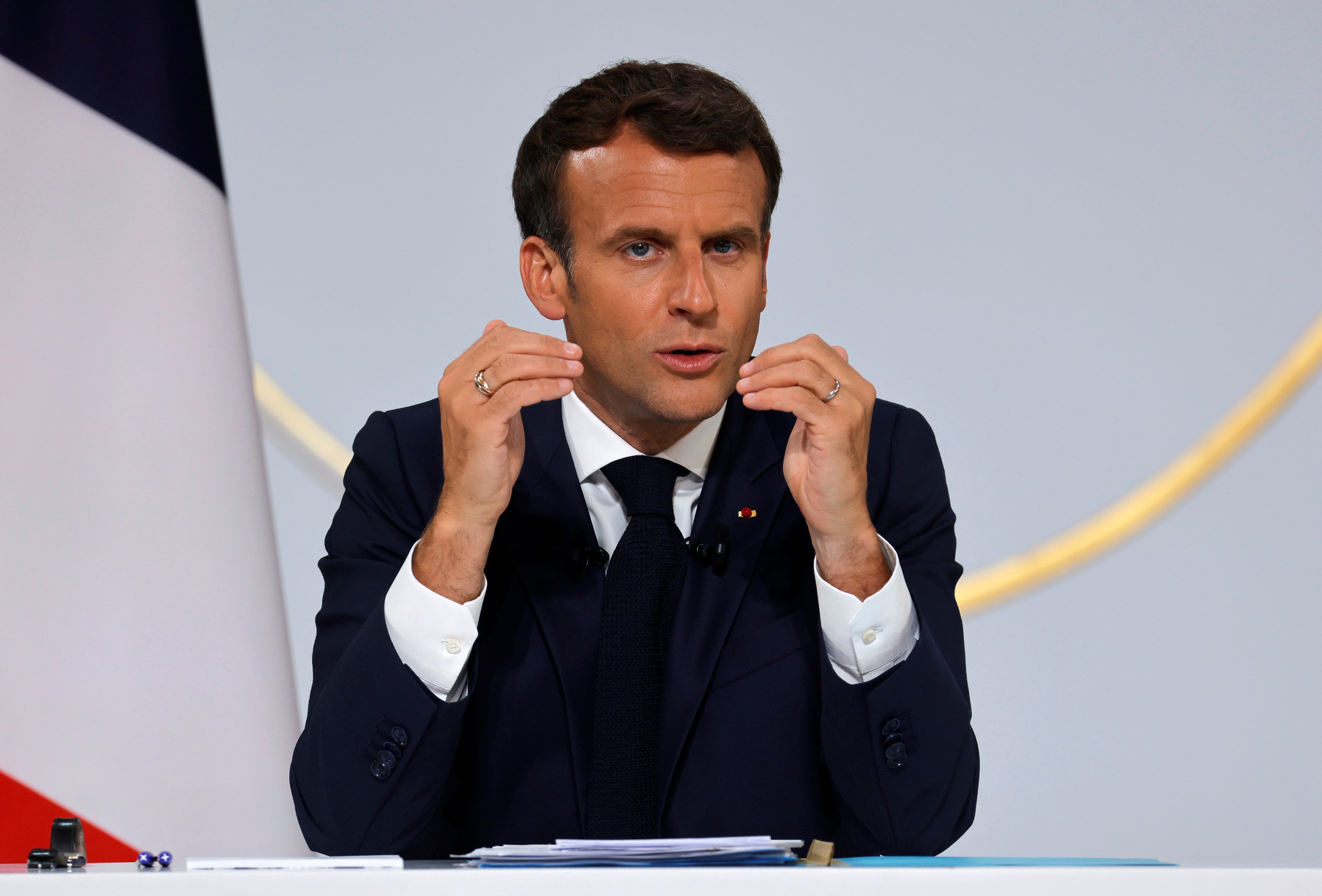 <p>French President Emmanuel Macron</p>