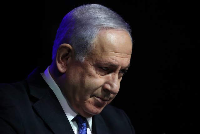 Israel-Desperate Netanyahu
