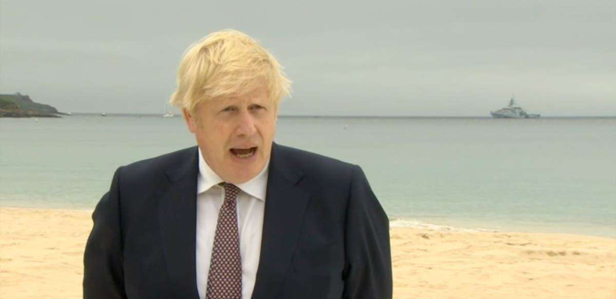 Boris Johnson hails Joe Biden as &lsquo;breath of fresh air&rsquo;