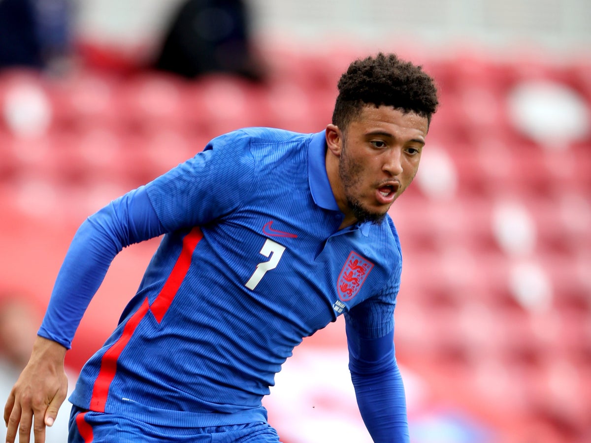 Manchester United transfer target Jadon Sancho focused only on Euro 2020