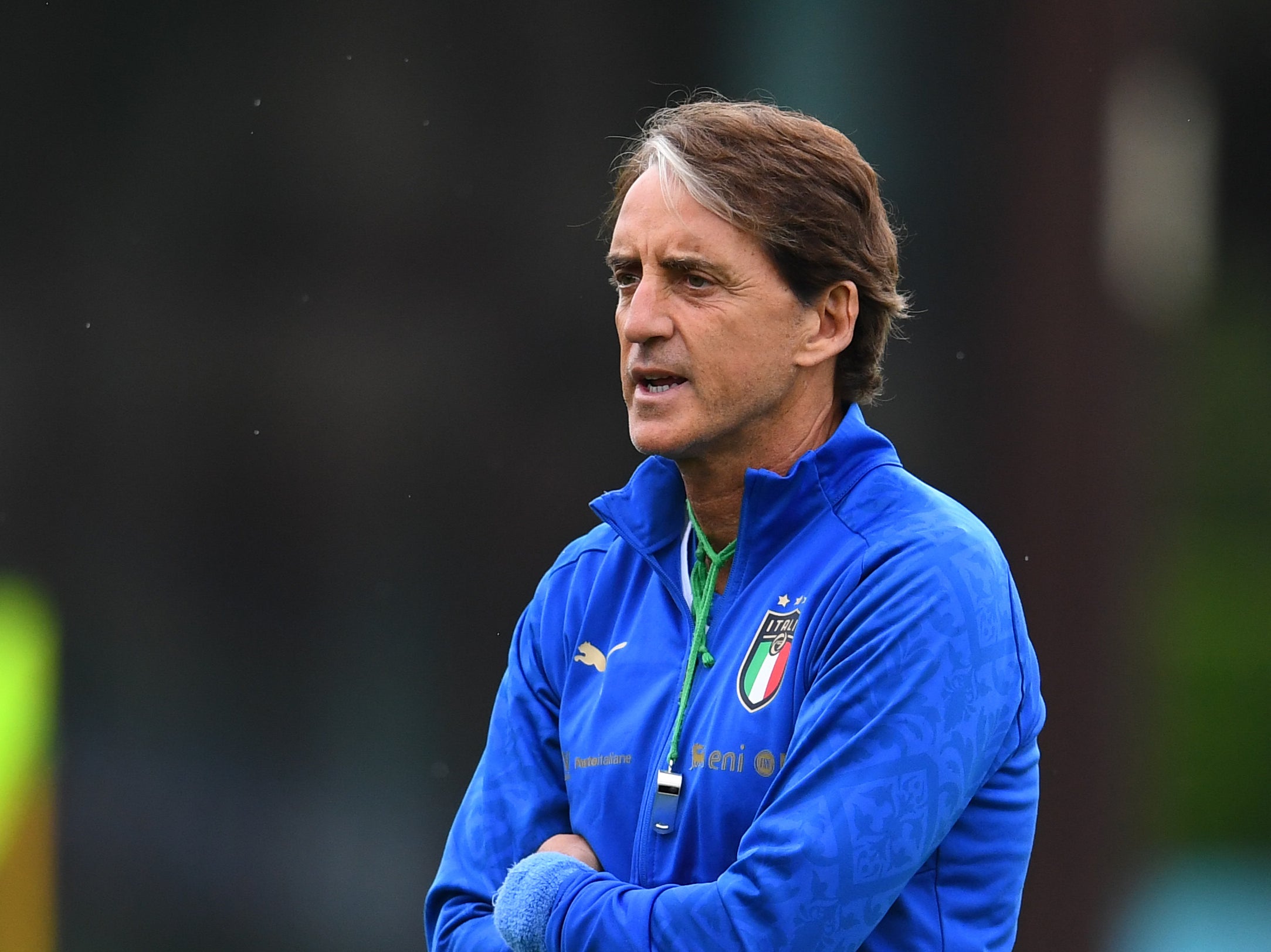 <p>Italy manager Roberto Mancini</p>