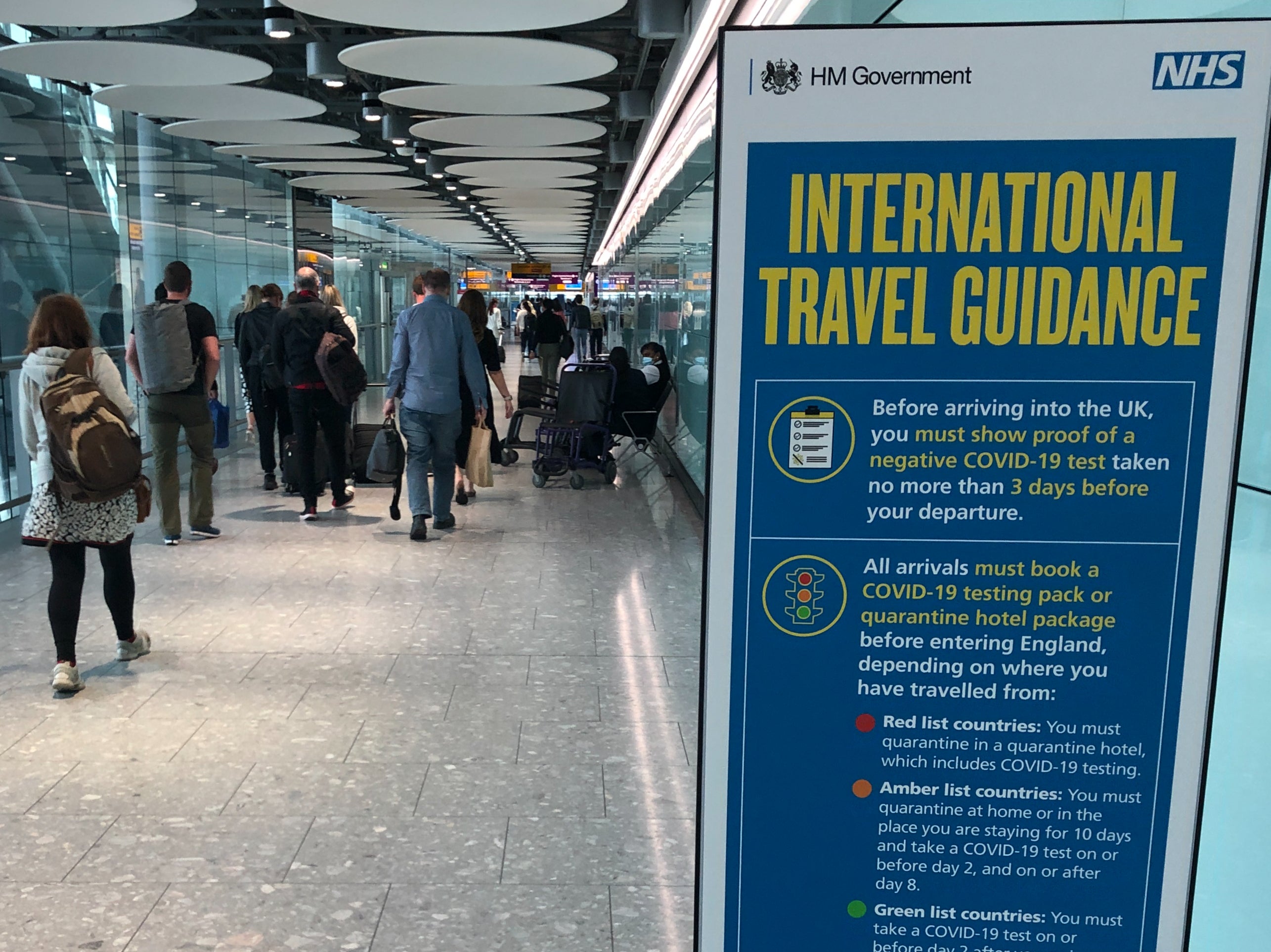 Welcome to Britain: Heathrow terminal 5 arrivals