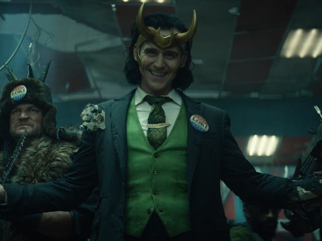 <p>Tom Hiddleston in ‘Loki'</p>